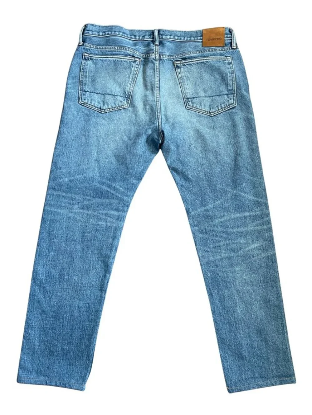 Tom Ford Men's Standard Fit Straight Selvedge Demin Jeans Sz 36 Made in USA